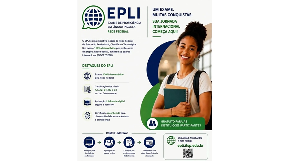 Exame de Proficiência em Língua Inglesa (EPLI)