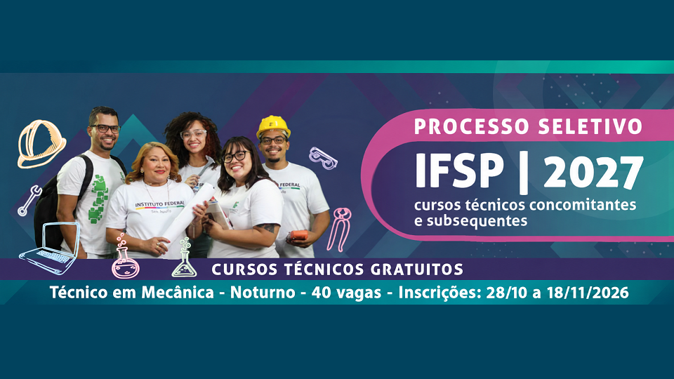 Processo Seletivo 2027 - Concomitante/Subsequente